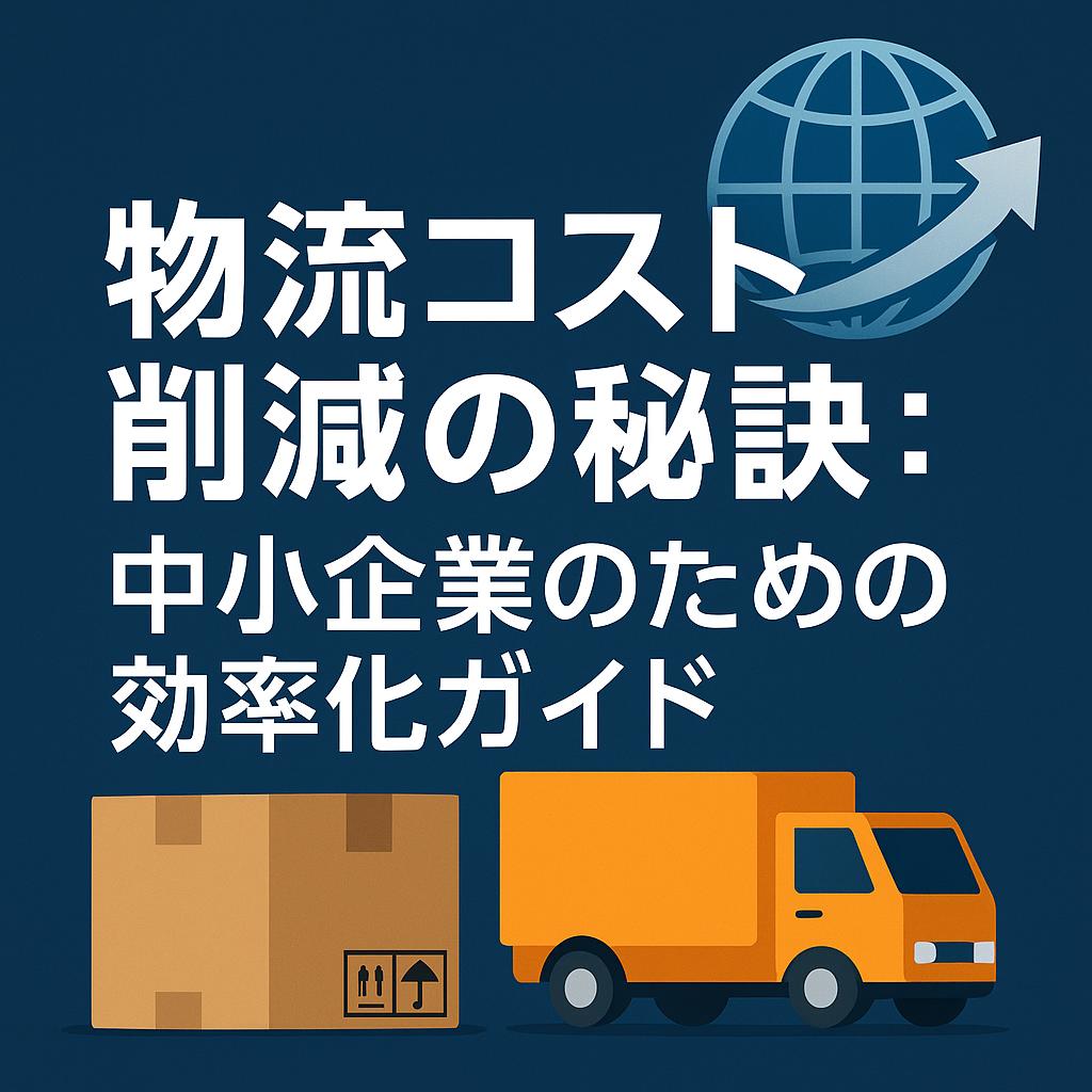 物流コスト削減の秘訣：中小企業のための効率化ガイド