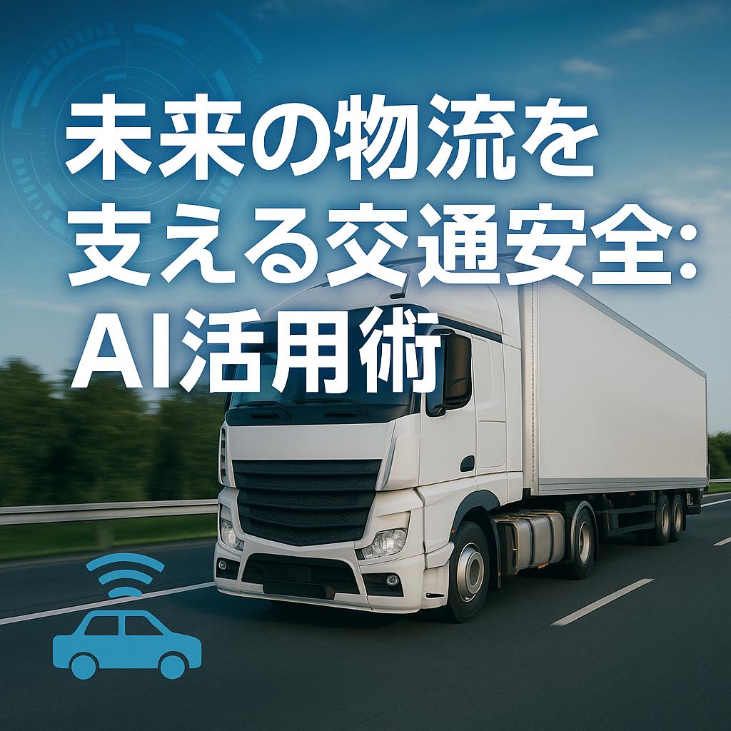 未来の物流を支える交通安全：AI活用術